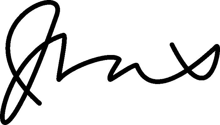 Signature example